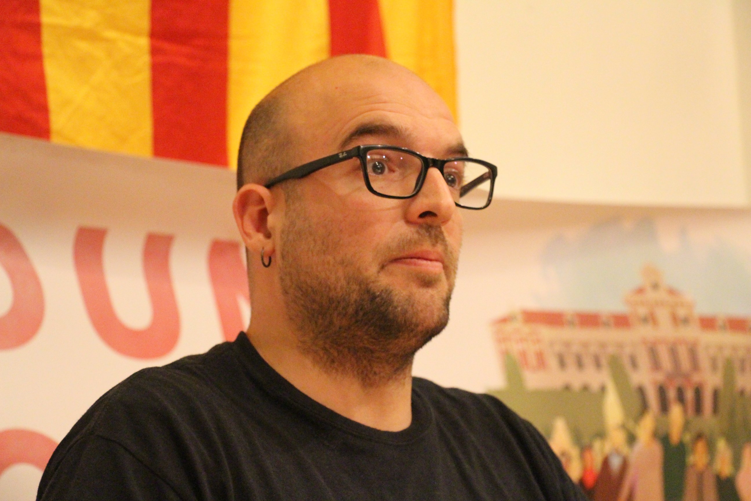 Joan Coma en Londres: "El proyecto independentista no cabe en el Estado español"