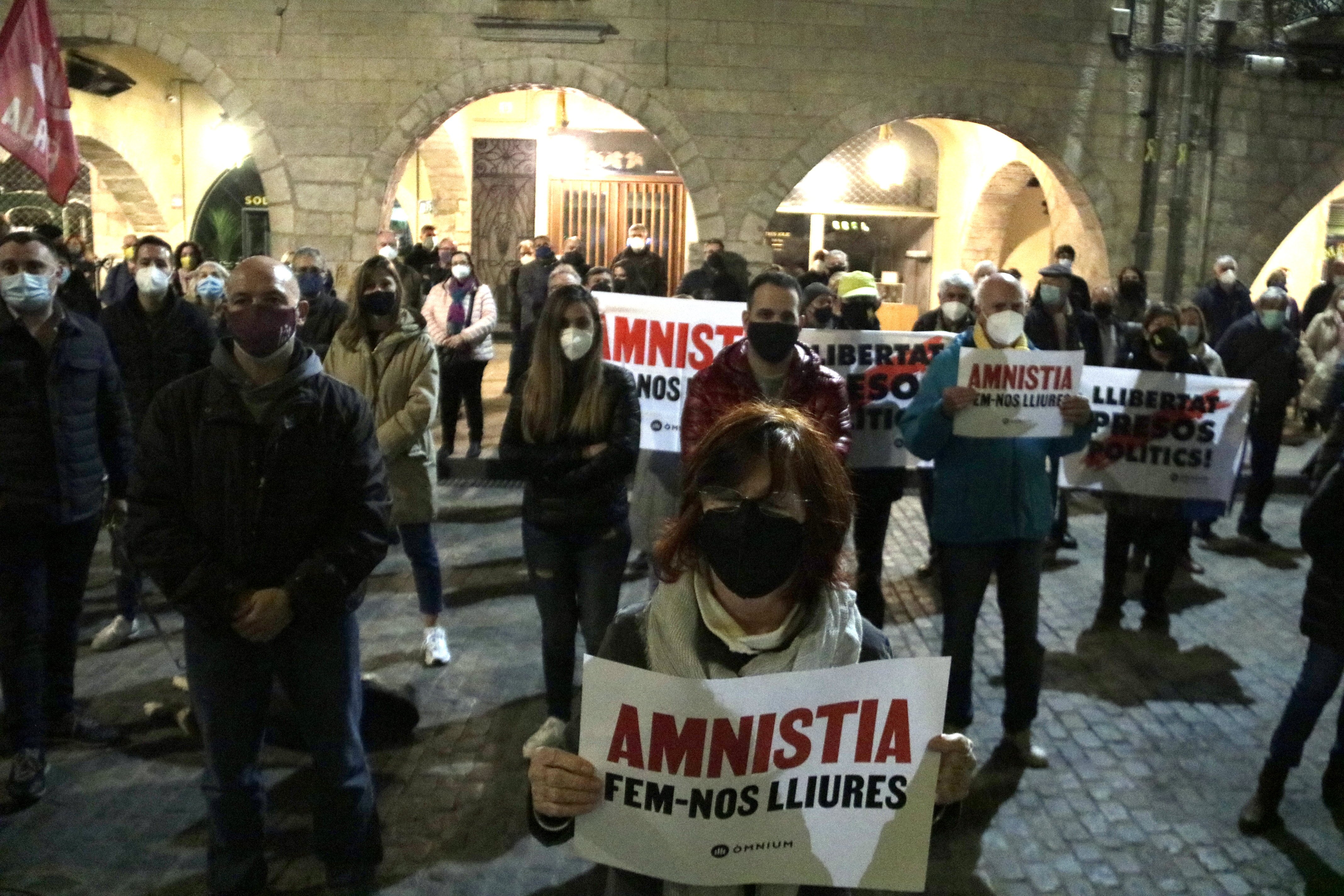 Manifestacions arreu de Catalunya pels presos polítics i exiliats
