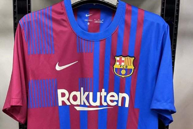 camiseta Barça 2021 22 Twitter