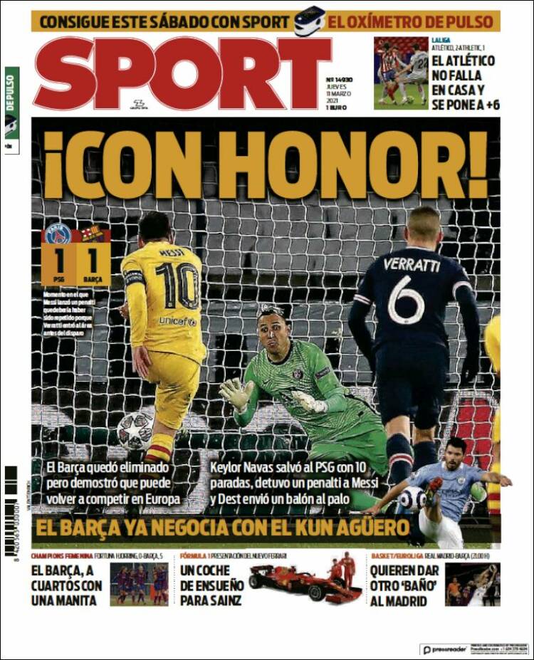 Sport Portada 11 03 2021