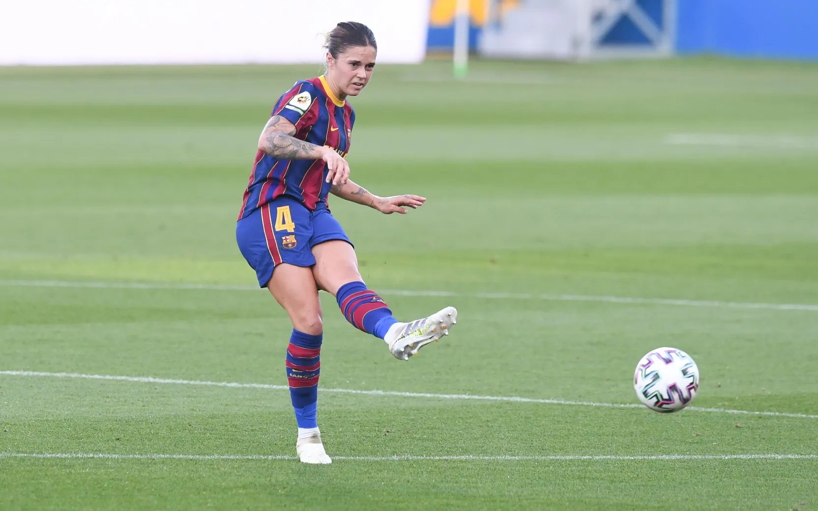 La jugadora del Barça Mapi León, sancionada con cuatro partidos por un tuit