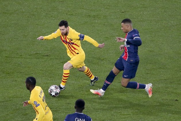 Mbappe Messi PSG Barça EuropaPress