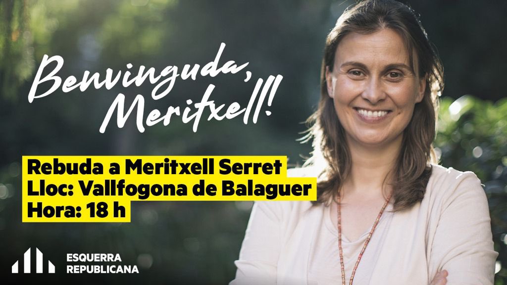 meritxell serret vuelve del exilio Vallfogona de Balaguer @ERCfedLleida