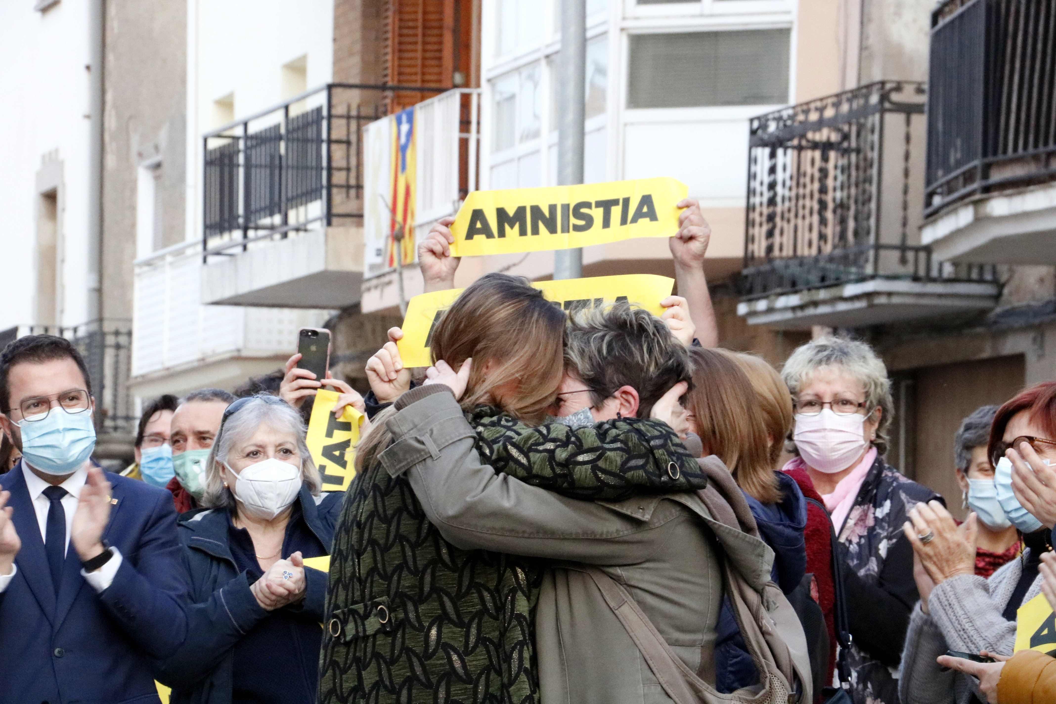 Meritxell Serret consejera|consellera regresa catalunya pueblo Vallfogona de Balaguer / ACN