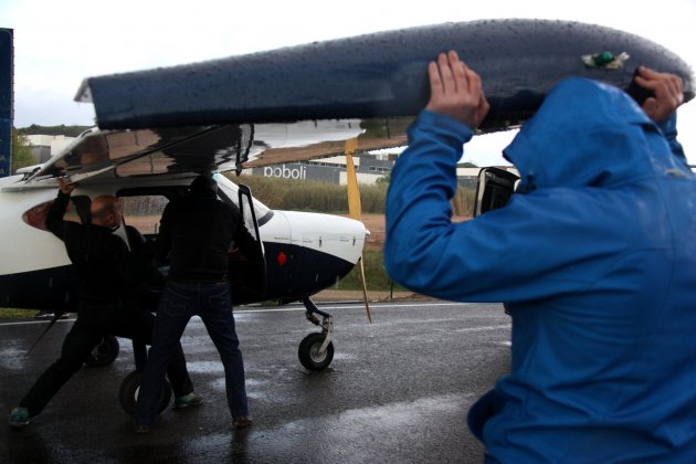 avioneta desmuntada ACN