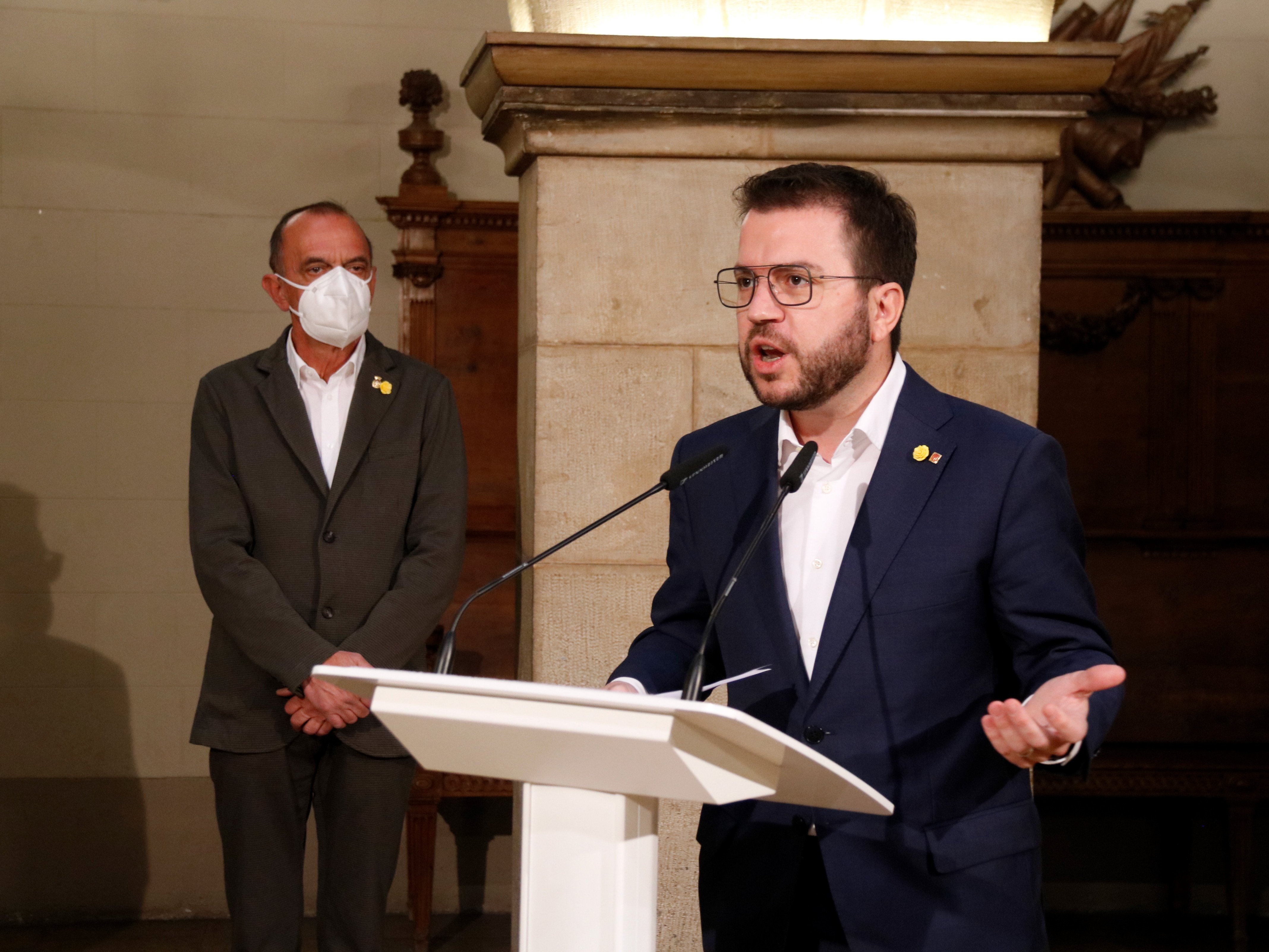 Aragonès confía en los tres partidos independentistas para formar Govern pronto
