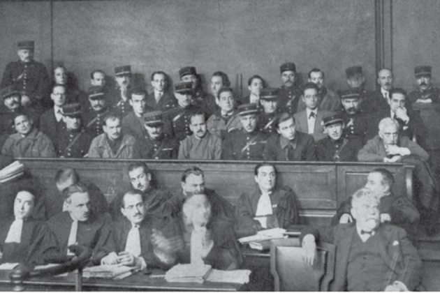 Sala del Tribunal de París (1927).  Font Enciclopedia