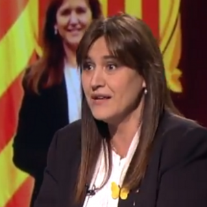 Borràs: "Yo hubiera investido al president Puigdemont"