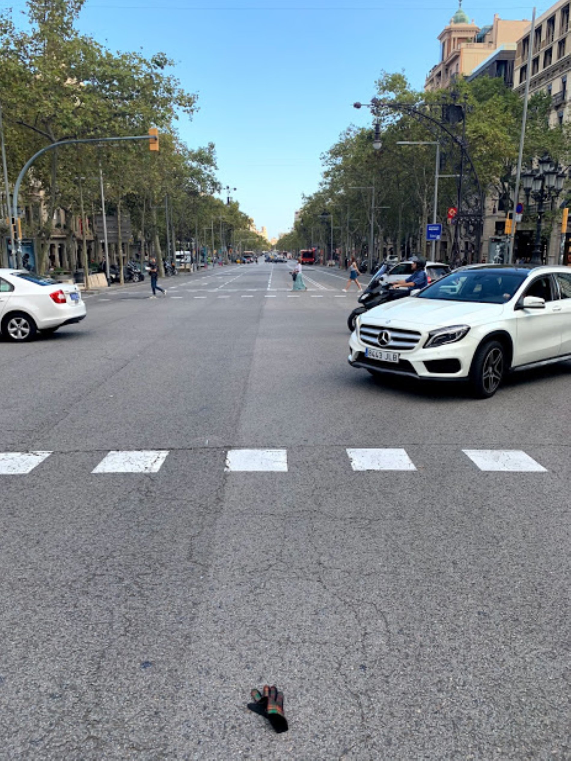 coronavirus paseo gracia david gonzalez