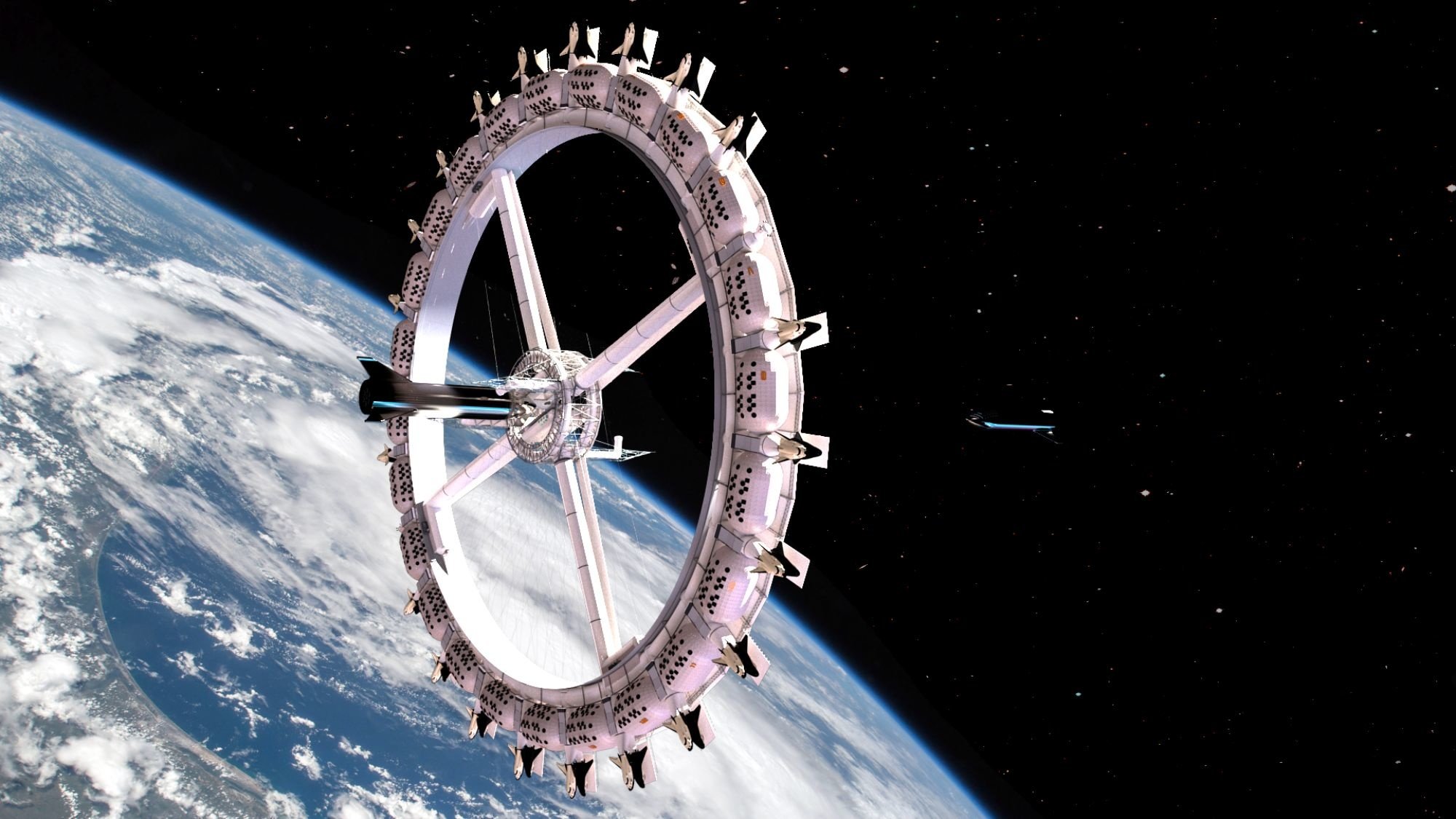 Descubre el 'Voyager', el primer hotel en el espacio que abrirá en 2027