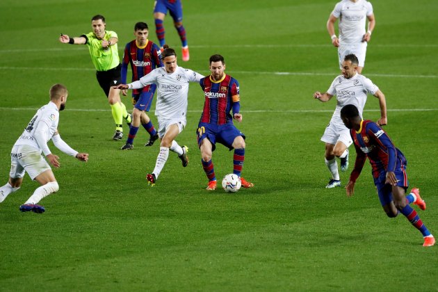 Leo Messi Barca Huesca EFE