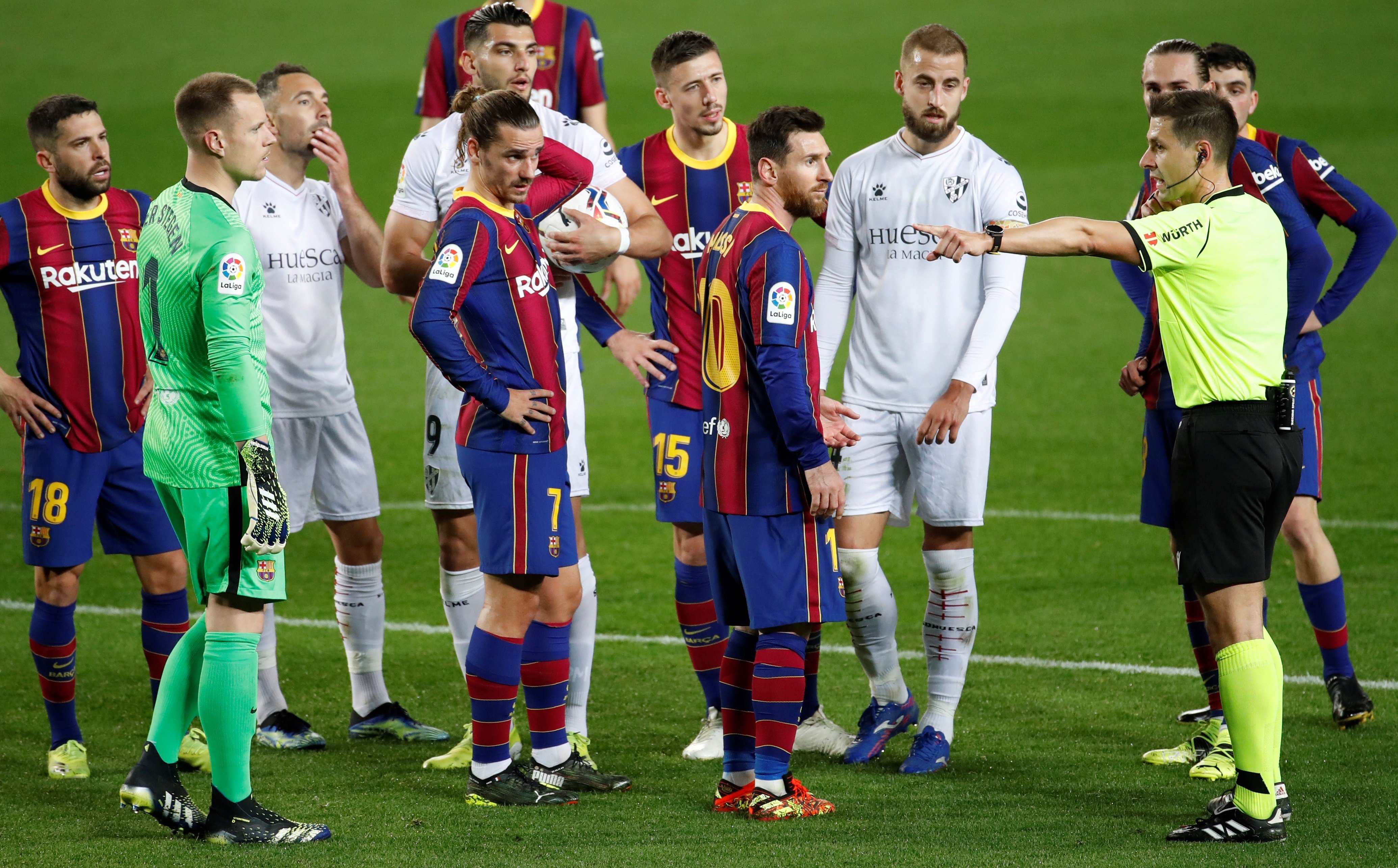 El Barça-Huesca y uno de los penaltis más vergonzosos que se recuerdan