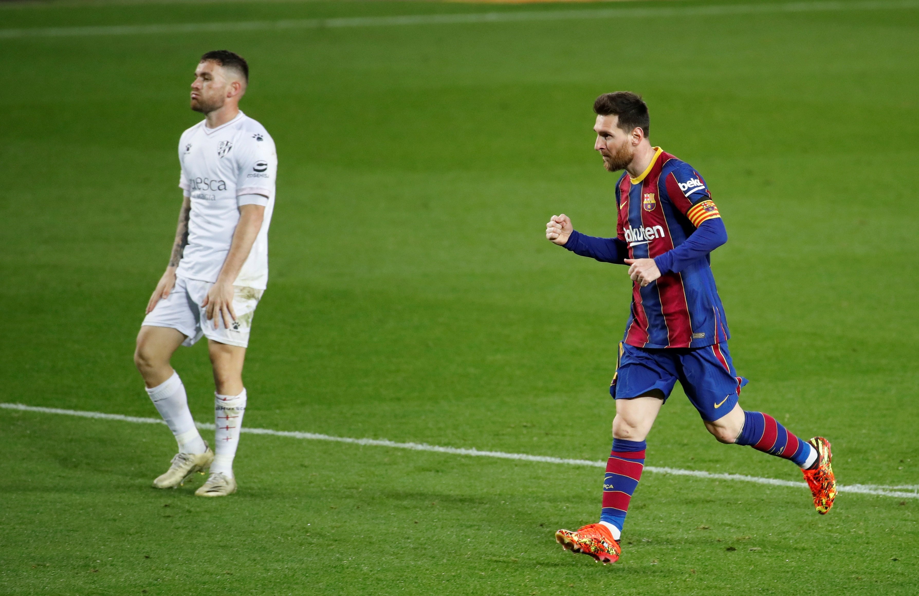 Messi sube al podio de la Bota de Oro y lucha contra los rivales de siempre