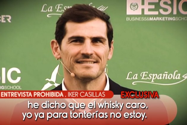 Iker Casillas whisky T5
