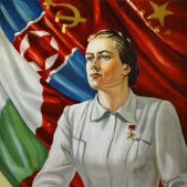 Pòster soviètic a Estònia