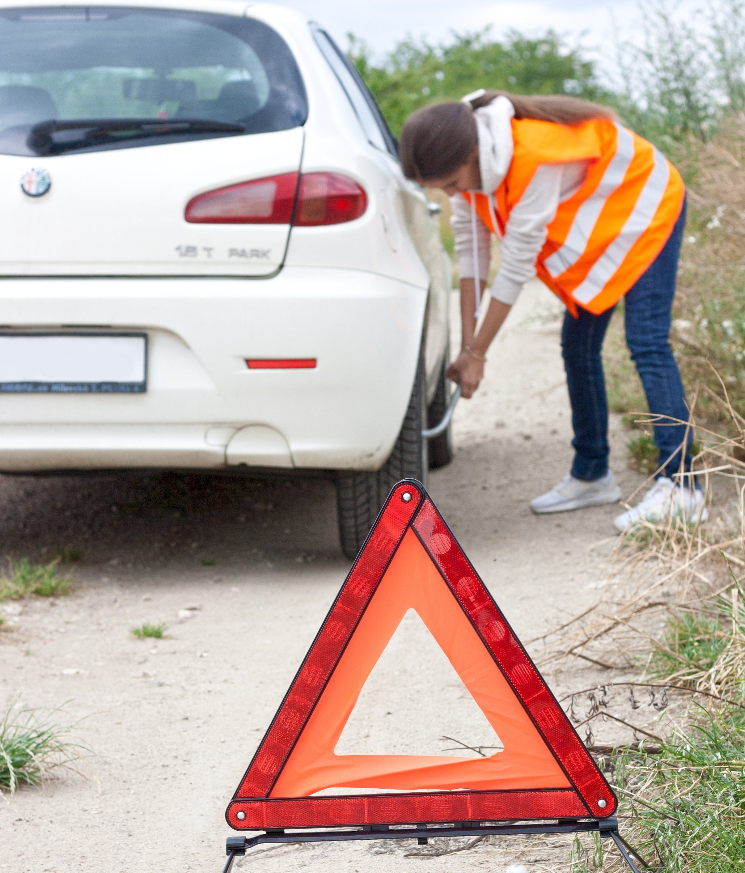 Adeu al triangle de seguretat, hola al llum al sostre del vehicle