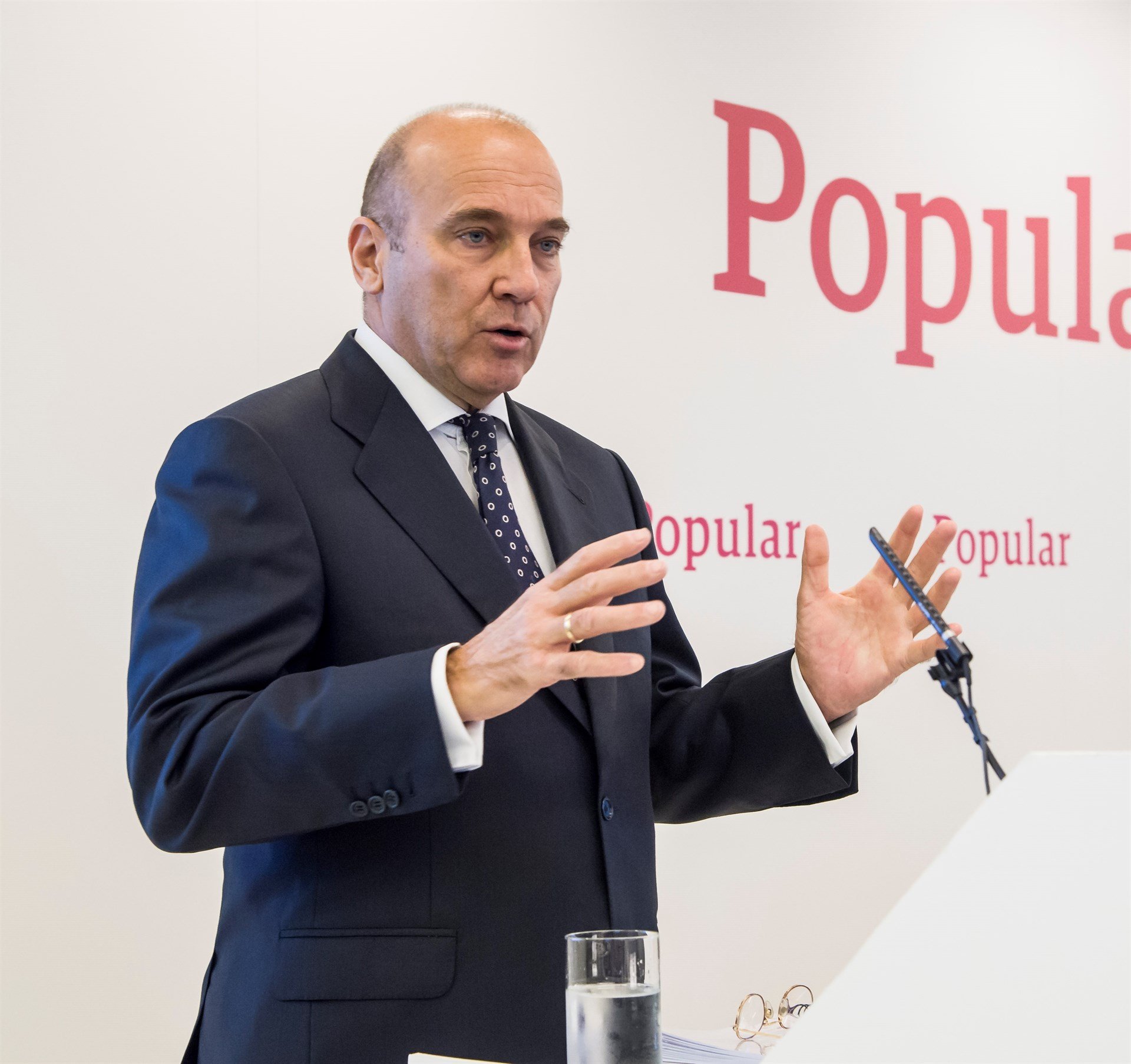 Pedro Larena deja el Popular por "motivos personales"