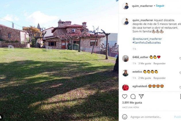 quimo masferrer restaurando IG