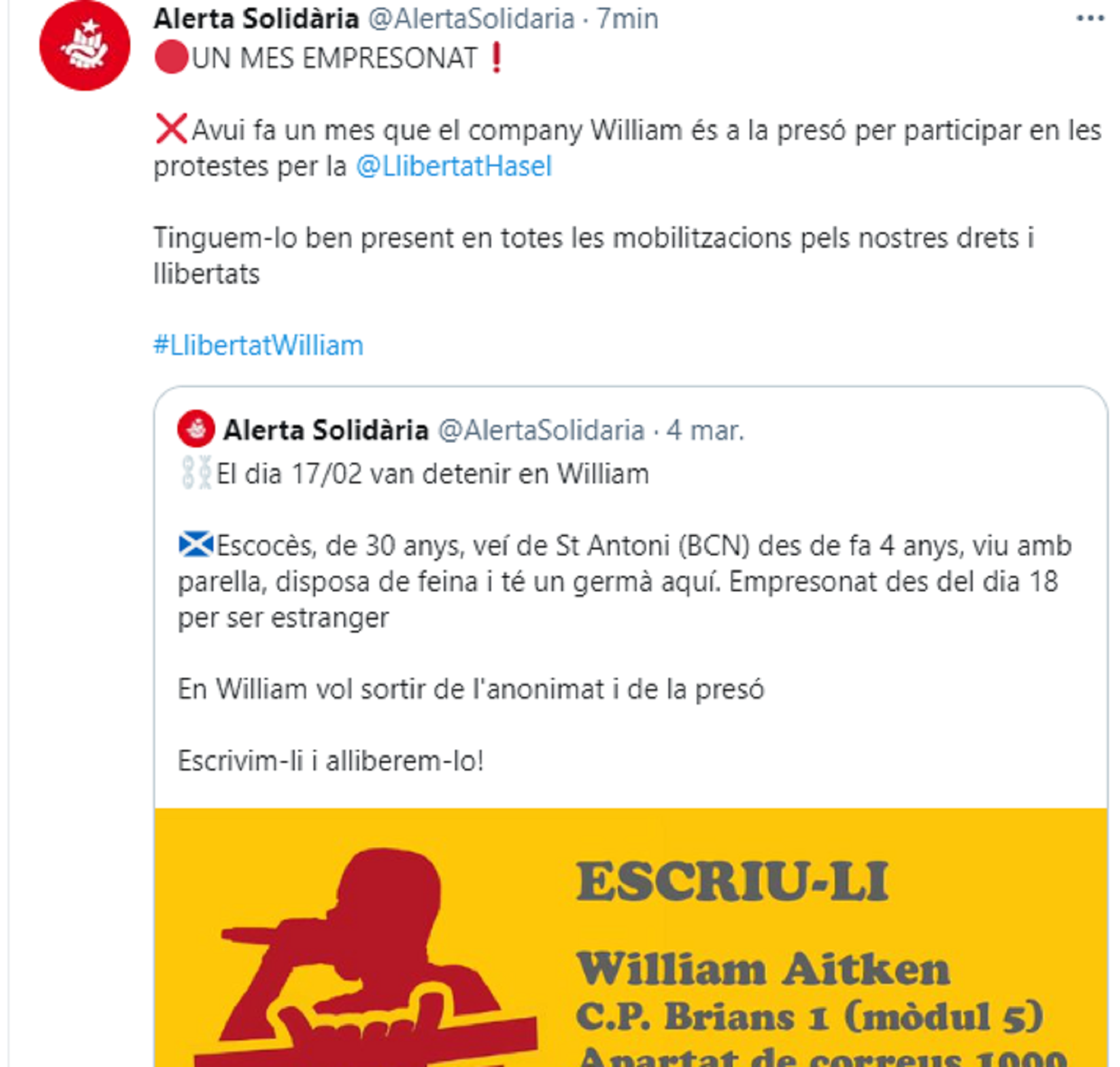 tuit alerta solidaria