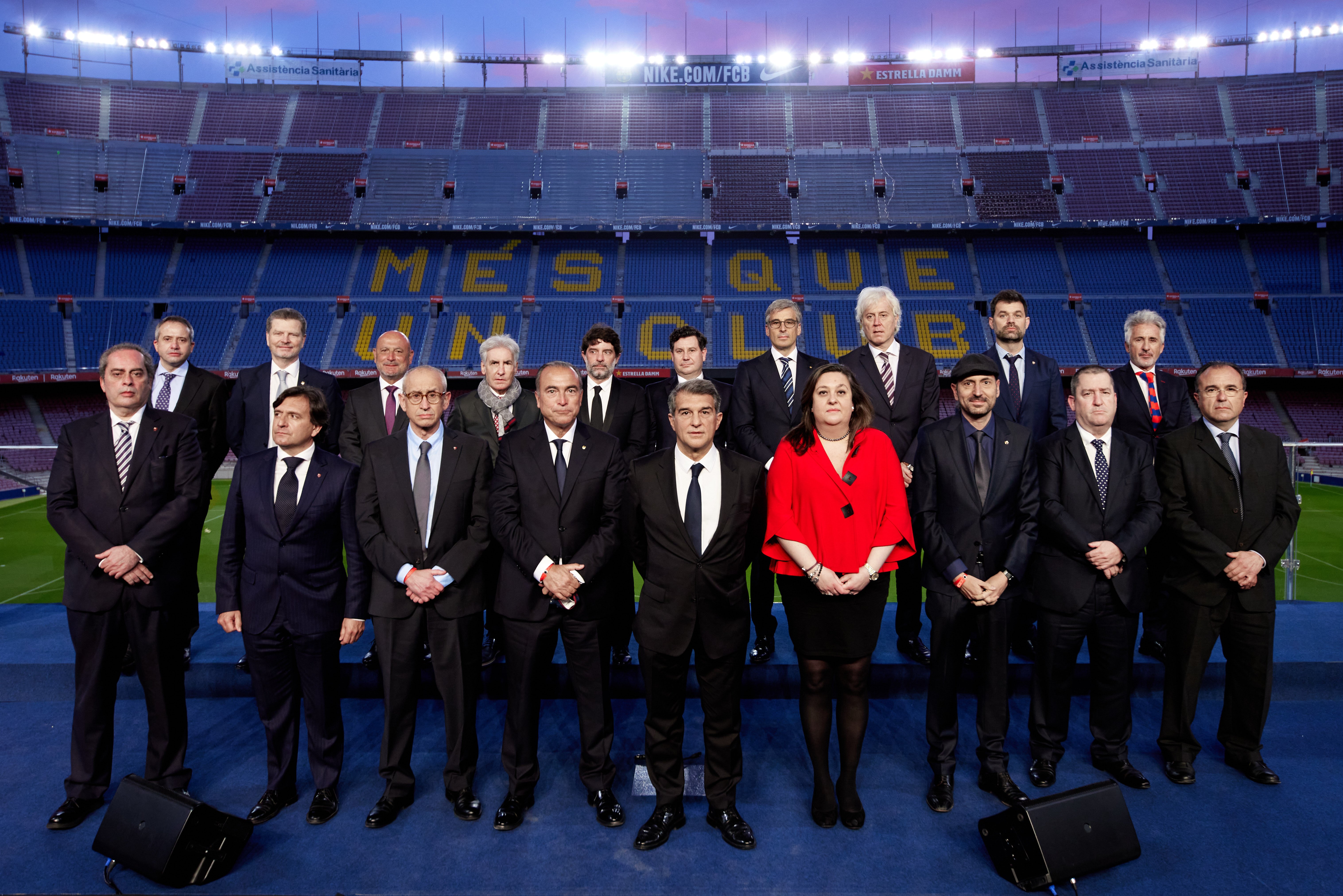 El Barça anuncia 2 vicepresidencias y el reparto de cargos de los directivos