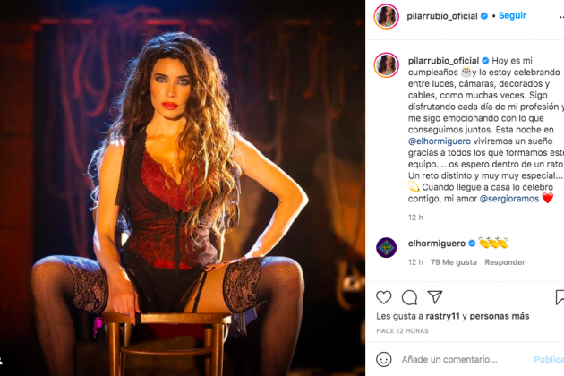 Pilar Rubio, Instagram