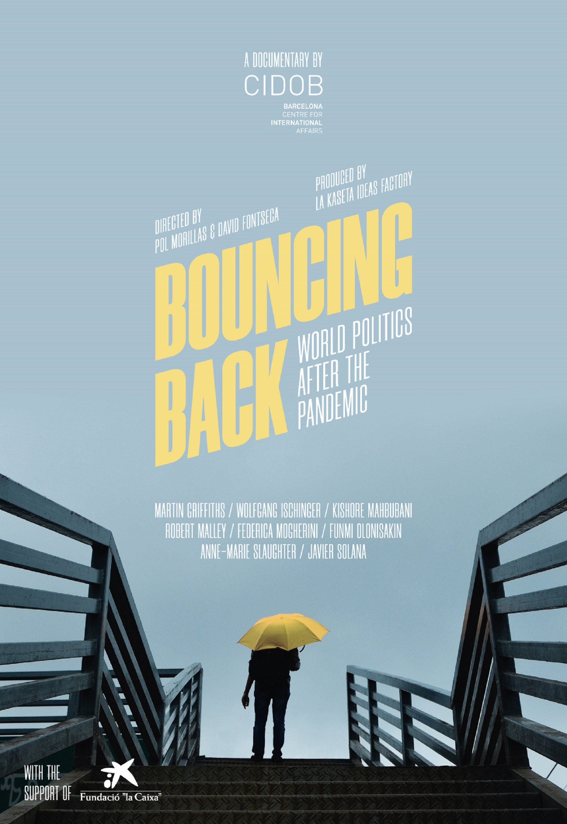 BOUNCING BACK cartel documental CIDOB / cedida CIDOB