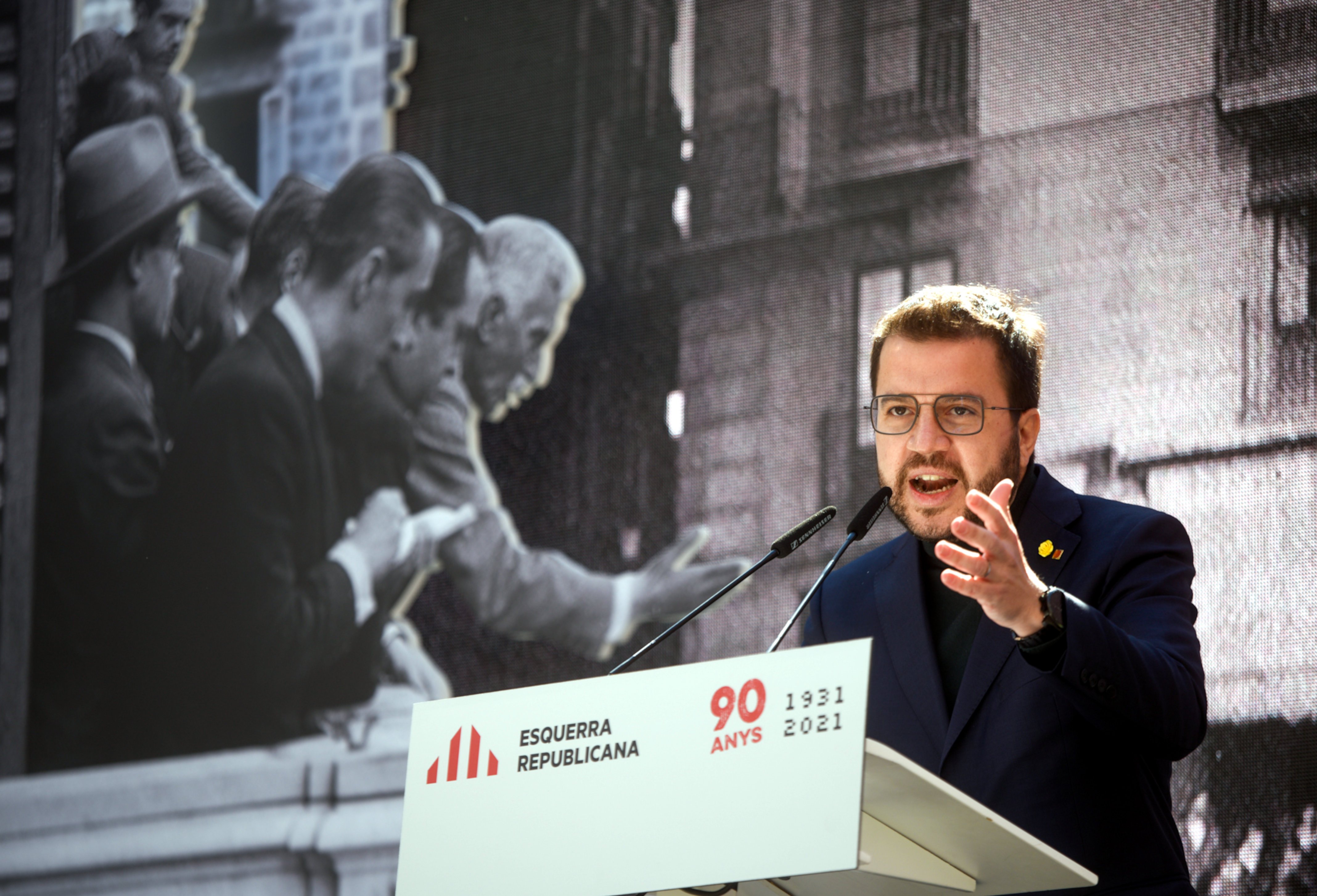 Aragonès reclama construir "sin demora" un Govern fuerte de grandes consensos