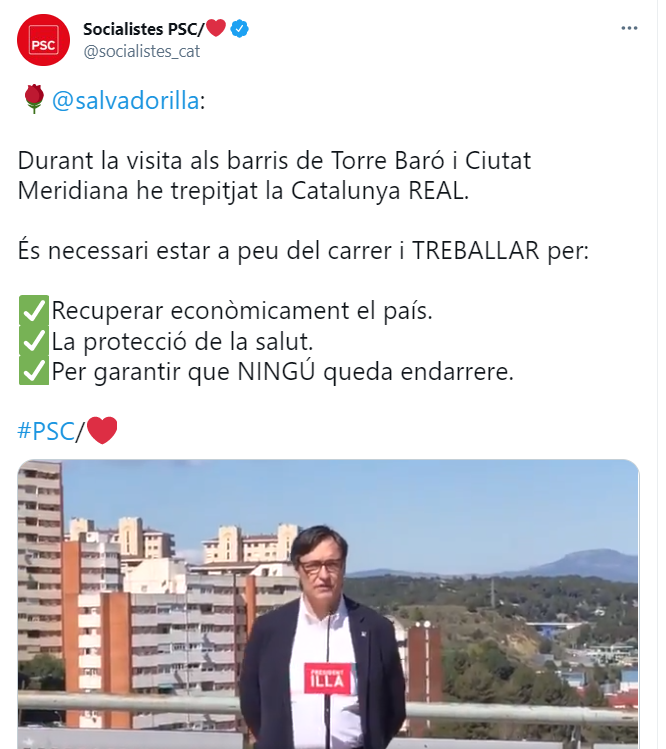 Illa Catalunya real PSC