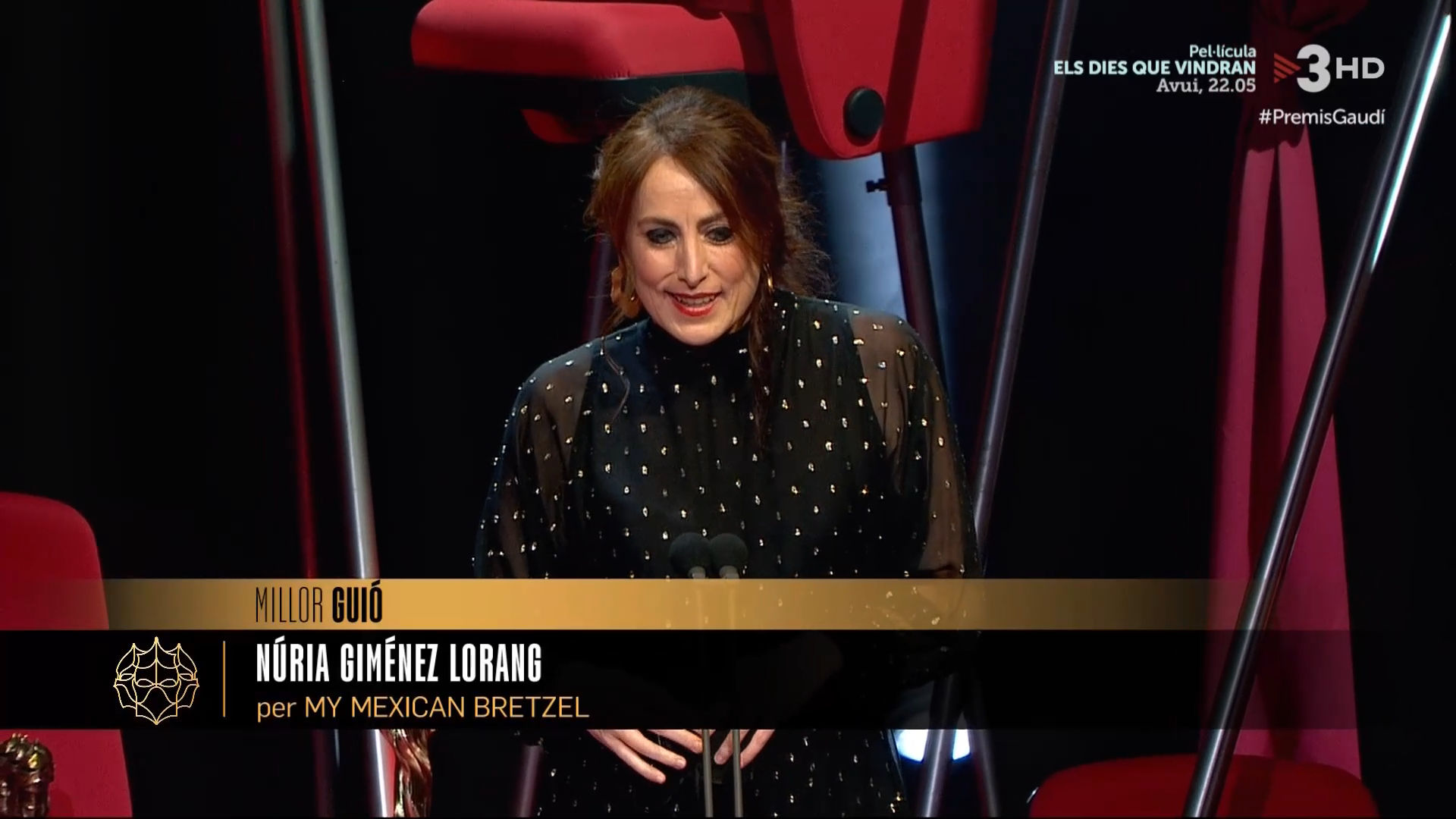 Nuria Gimenez premio Gaudí