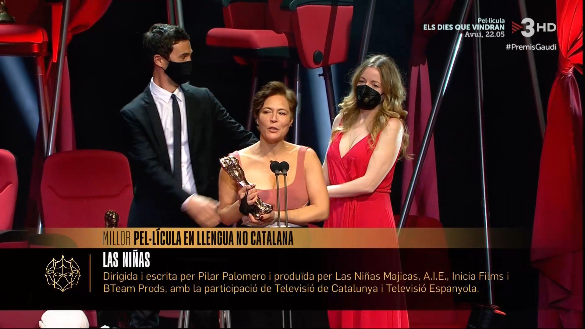 Premio Gauudí mejor película de lengua no catalana