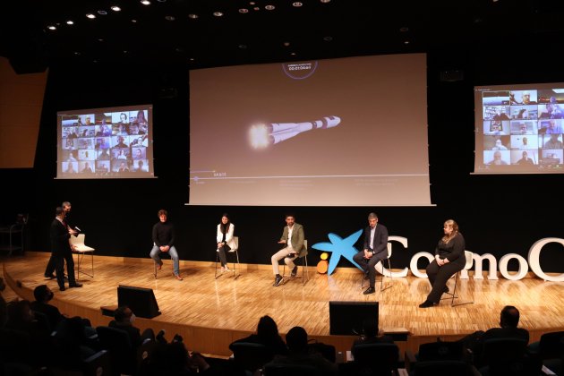 cosmocaixa lanzamiento enxaneta coete satelite ACN