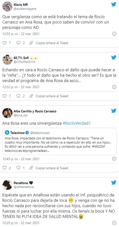 tuits ana rocía rocio carrasco 2