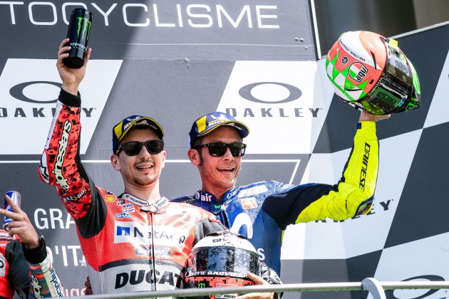 Jorge Lorenzo Valentino Rossi Europa Press Jorge Lorenzo Valentino Rossi Europa Press