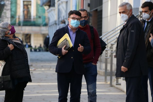 Joan Josep Nuet llegando al Tribunal Supremo - ACN