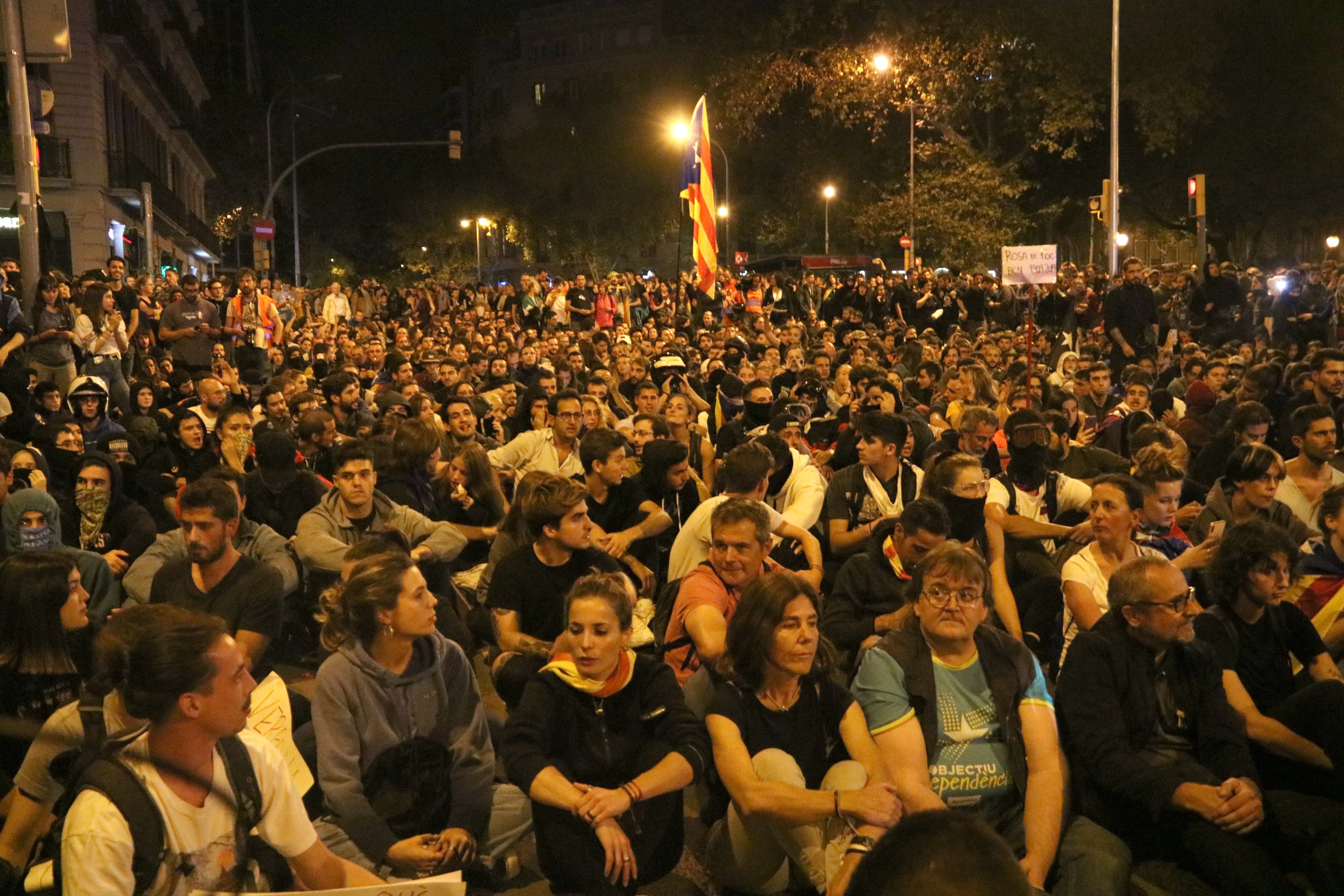 Condemnen dos menors d'edat per les protestes postsentència de l'1-O