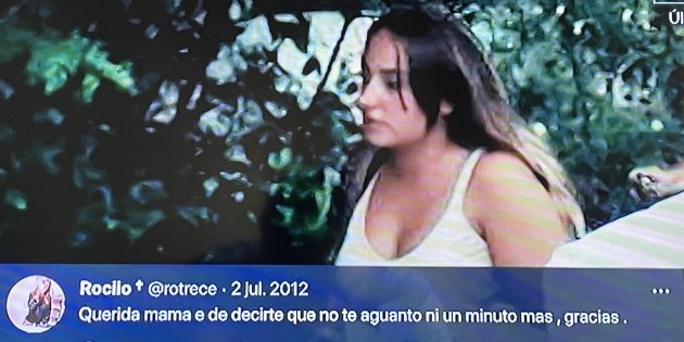 tuit Rocío Flores contra Rocío Carrasco Telecinco