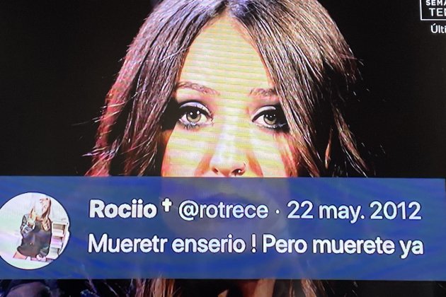tuit Rocío Flores muerete Rocío Carrasco Telecinco