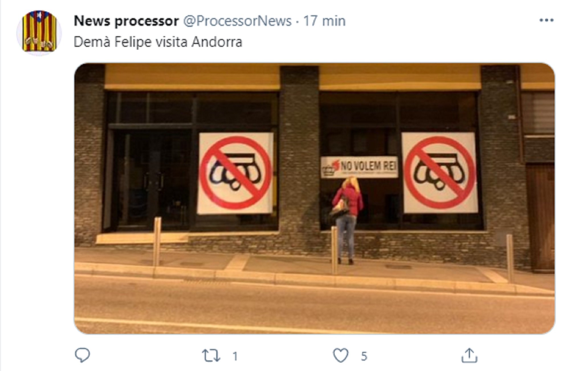 TUIT News processor Andorra Rey España