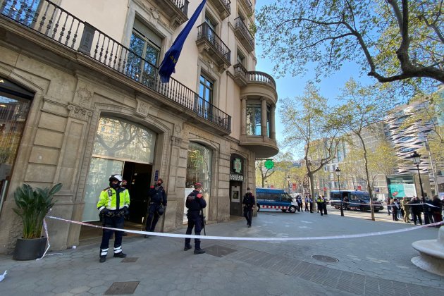 Mossos comision europea protesta GUillem Ramos