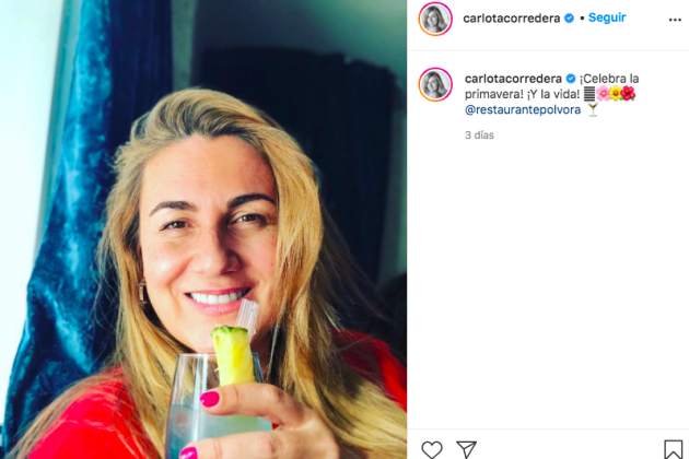 Carlota Corredera bloqueja els comentaris a Instagram