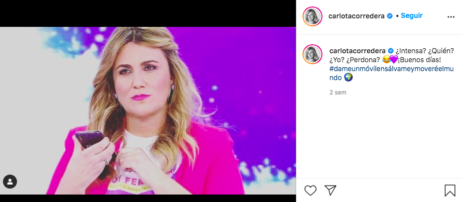 Carlota Corredera bloquea los comentarios en Instagram