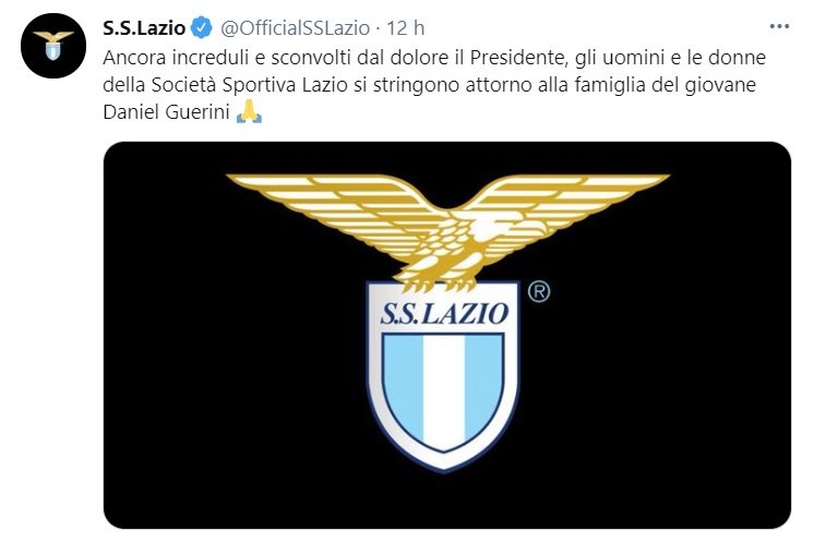 lazio mort guerini TUIT.