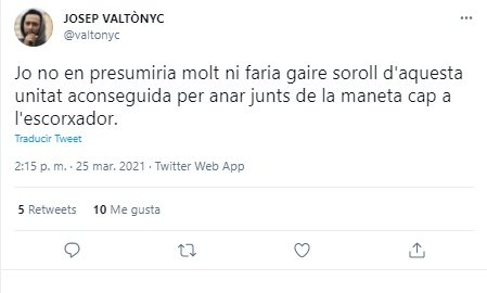 Valtonyc TUIT