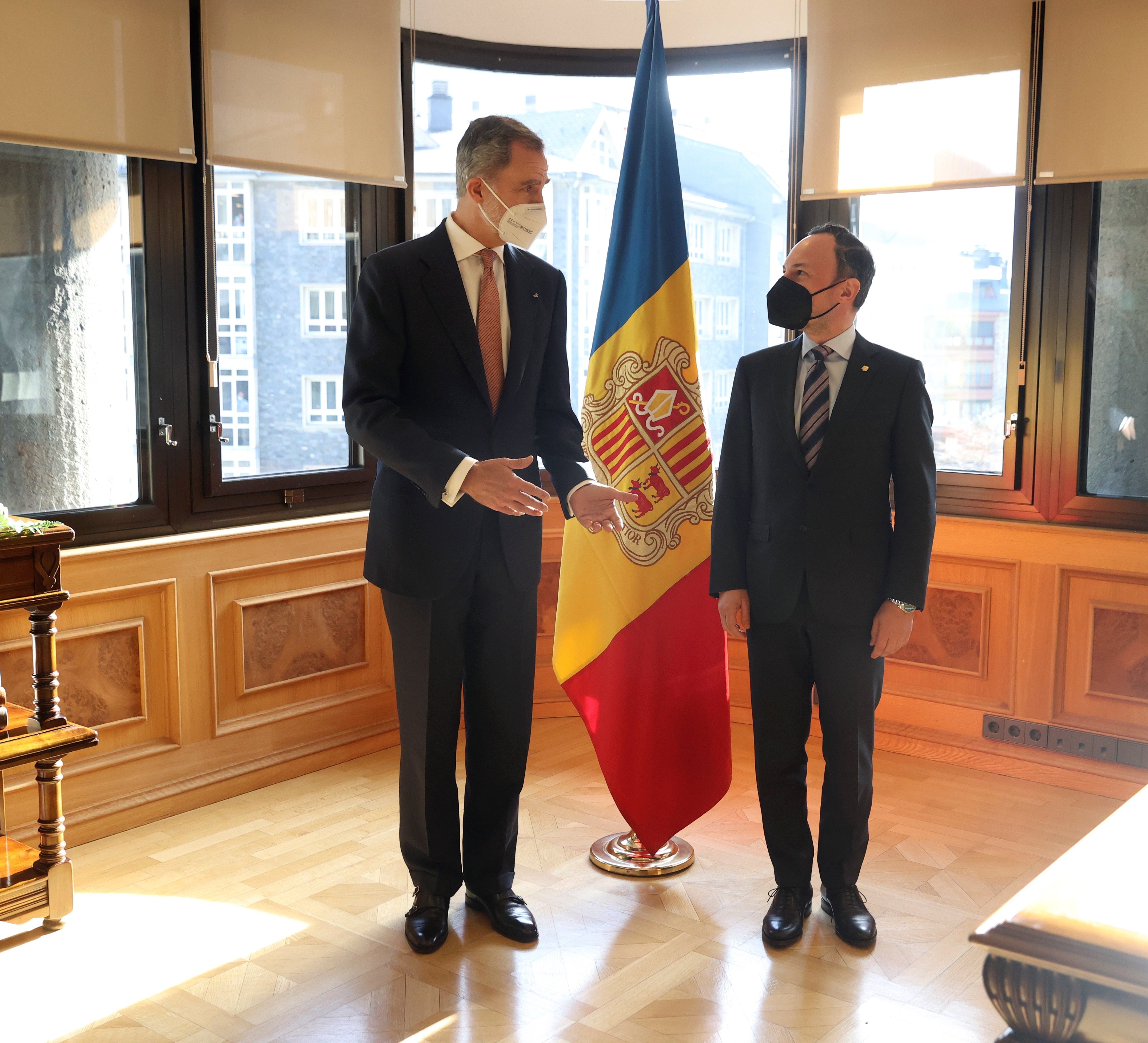 Felipe VI tilda a Andorra de "Estado vecino y hermano"