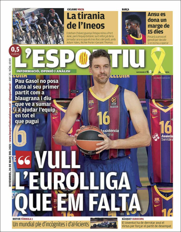 El Deportivo Portada 26 03 2021