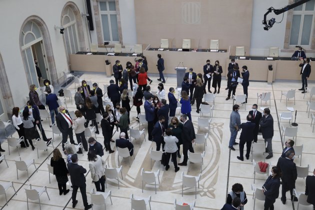 pleno investidura pere aragonès ambiente sala - Sergi Alcàzar