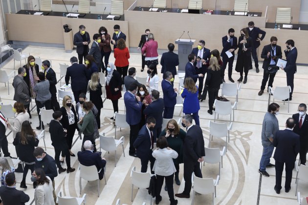 pleno investidura pere aragonès ambiente sala - Sergi Alcàzar