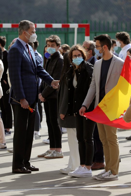 Felipe bandera España Andorra EFE