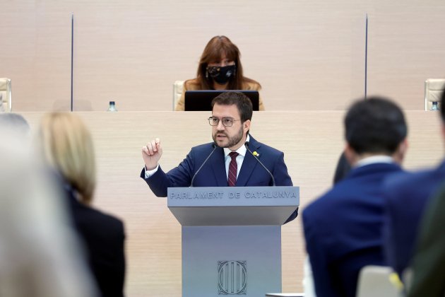 Pere Aragonès Parlament Pool Efe