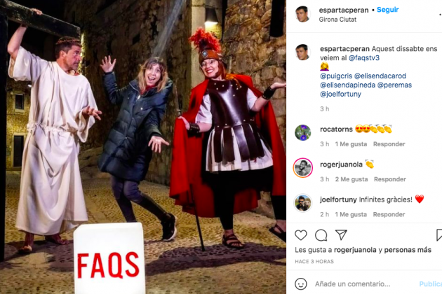 Espartac Peran en una fotografía de su Instagram